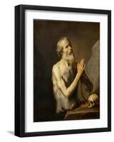 St. Onuphrius, 1637-Jusepe de Ribera-Framed Giclee Print