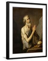 St. Onuphrius, 1637-Jusepe de Ribera-Framed Giclee Print