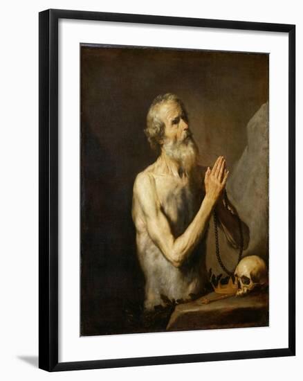 St. Onuphrius, 1637-Jusepe de Ribera-Framed Giclee Print