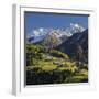 St. Oswald, Puster Valley, Tirol, Gailtal, Carnic Alps, East Tyrol, Tyrol, Austria-Rainer Mirau-Framed Photographic Print