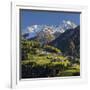 St. Oswald, Puster Valley, Tirol, Gailtal, Carnic Alps, East Tyrol, Tyrol, Austria-Rainer Mirau-Framed Photographic Print