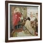 St. Oswald Receiving St. Aidan (St. Oswald Sending Missionaries into Scotland)-Ford Madox Brown-Framed Giclee Print