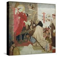 St. Oswald Receiving St. Aidan (St. Oswald Sending Missionaries into Scotland)-Ford Madox Brown-Stretched Canvas