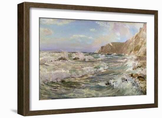 St. Oswald's Bay, Lulworth-Sir David Murray-Framed Giclee Print