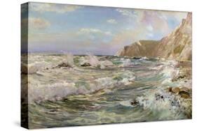 St. Oswald's Bay, Lulworth-Sir David Murray-Stretched Canvas