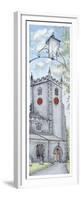 St Oswald's Church Clock, Warton, Lancashire, 2009-Sandra Moore-Framed Premium Giclee Print