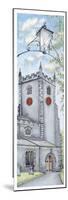 St Oswald's Church Clock, Warton, Lancashire, 2009-Sandra Moore-Mounted Premium Giclee Print