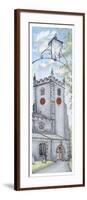 St Oswald's Church Clock, Warton, Lancashire, 2009-Sandra Moore-Framed Giclee Print