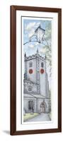 St Oswald's Church Clock, Warton, Lancashire, 2009-Sandra Moore-Framed Giclee Print