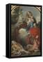 St. Oswald Who Asks for the Healing of the Child-Giandomenico Tiepolo-Framed Stretched Canvas
