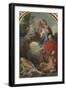 St. Oswald Who Asks for the Healing of the Child-Giandomenico Tiepolo-Framed Giclee Print