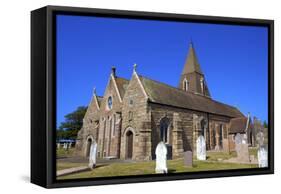 St. Ouen's Church, St. Ouen, Jersey, Channel Islands, Europe-Neil Farrin-Framed Stretched Canvas