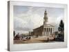 St Pancras New Church on the Euston Road, London, C1822-T Kearnan-Stretched Canvas