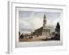 St Pancras New Church on the Euston Road, London, C1822-T Kearnan-Framed Giclee Print