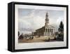 St Pancras New Church on the Euston Road, London, C1822-T Kearnan-Framed Stretched Canvas