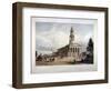 St Pancras New Church on the Euston Road, London, C1822-T Kearnan-Framed Giclee Print