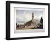 St Pancras New Church on the Euston Road, London, C1822-T Kearnan-Framed Giclee Print