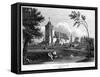 St Pancras Old Church, London, 1815-Charles Pye-Framed Stretched Canvas