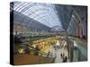 St. Pancras Station, London, England, United Kingdom, Europe-Ben Pipe-Stretched Canvas