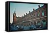 St Pancras Station-Tim Kahane-Framed Stretched Canvas