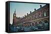 St Pancras Station-Tim Kahane-Framed Stretched Canvas