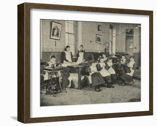 St Pancras Union School, Leavesden, Hertfordshire-Peter Higginbotham-Framed Photographic Print