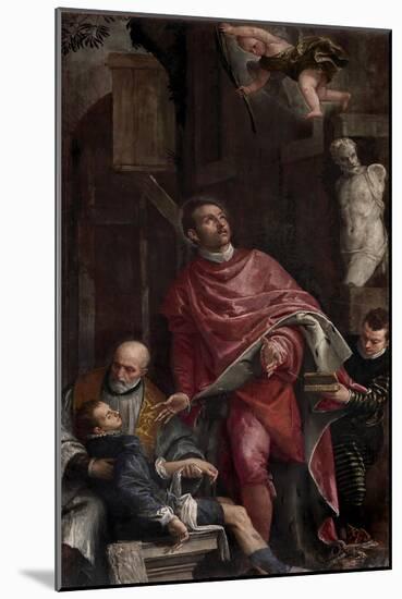 St. Pantaleon Healing a Child-Veronese-Mounted Art Print