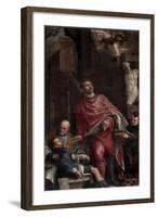 St. Pantaleon Healing a Child-Veronese-Framed Art Print