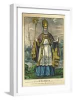 St Patrick, Pub. Currier and Ives, C.1860-null-Framed Giclee Print