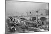 St. Patrick's Bridge and a Paddle Steamer at the Quay, Cork, Ireland, C.1890-Robert French-Mounted Giclee Print