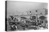 St. Patrick's Bridge and a Paddle Steamer at the Quay, Cork, Ireland, C.1890-Robert French-Stretched Canvas