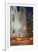 St. Patrick's Cathedral, 5th Avenue, Manhattan, New York-Rainer Mirau-Framed Photographic Print