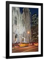 St. Patrick's Cathedral, 5th Avenue, Manhattan, New York-Rainer Mirau-Framed Photographic Print