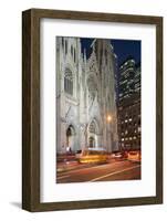 St. Patrick's Cathedral, 5th Avenue, Manhattan, New York-Rainer Mirau-Framed Photographic Print