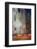 St. Patrick's Cathedral, 5th Avenue, Manhattan, New York-Rainer Mirau-Framed Photographic Print