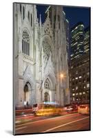 St. Patrick's Cathedral, 5th Avenue, Manhattan, New York-Rainer Mirau-Mounted Photographic Print