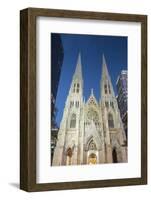 St. Patrick's Cathedral, 5th Avenue, Manhattan, New York-Rainer Mirau-Framed Photographic Print