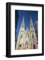 St. Patrick's Cathedral, 5th Avenue, Manhattan, New York-Rainer Mirau-Framed Photographic Print