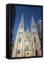 St. Patrick's Cathedral, 5th Avenue, Manhattan, New York-Rainer Mirau-Framed Stretched Canvas