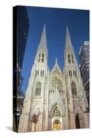 St. Patrick's Cathedral, 5th Avenue, Manhattan, New York-Rainer Mirau-Stretched Canvas