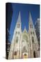 St. Patrick's Cathedral, 5th Avenue, Manhattan, New York-Rainer Mirau-Stretched Canvas