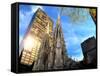 St. Patrick's Cathedral and Other Buildings on 5th Avenue, New Y-Sabine Jacobs-Framed Stretched Canvas