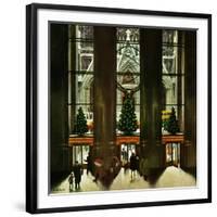 "St. Patrick's Cathedral at Christmas," December 3, 1949-John Falter-Framed Giclee Print