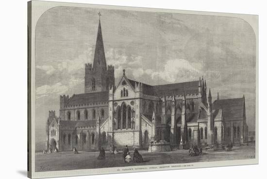 St Patrick's Cathedral, Dublin, Recently Restored-Frank Watkins-Stretched Canvas