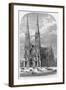 St. Patrick's Cathedral, Fifth Avenue, between Fiftieth and Fifty-First Streets, New York.-null-Framed Giclee Print