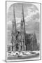 St. Patrick's Cathedral, Fifth Avenue, between Fiftieth and Fifty-First Streets, New York.-null-Mounted Giclee Print