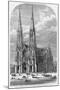 St. Patrick's Cathedral, Fifth Avenue, between Fiftieth and Fifty-First Streets, New York.-null-Mounted Giclee Print