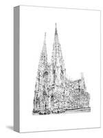 St Patrick's Cathedral, Fifth Avenue, New York, 2010-Anthony Butera-Stretched Canvas