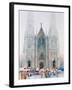 St. Patrick's Cathedral, New York, 1990-Myung-Bo Sim-Framed Giclee Print