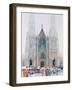 St. Patrick's Cathedral, New York, 1990-Myung-Bo Sim-Framed Giclee Print